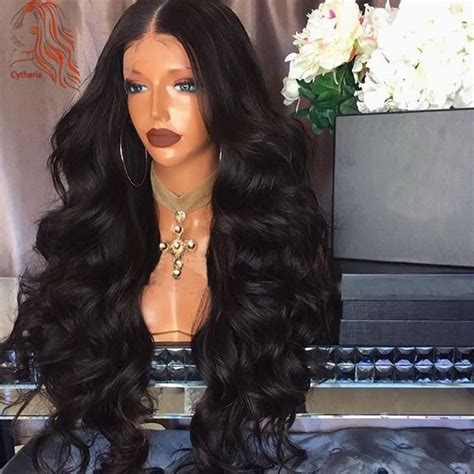 Brazilian Body Wave Full Lace Human Hair Wigs 8a Glueless Lace Front