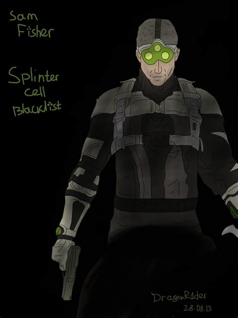 Splinter Cell Blacklist Sam Fisher By Dragonr1der On Deviantart