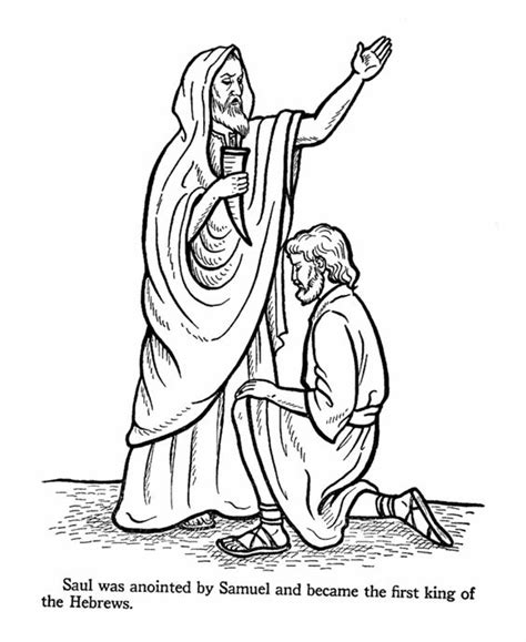 David plays the harp for saul coloring page from king david category. Saul Bible Story Coloring Page | Church: Sunday School ...