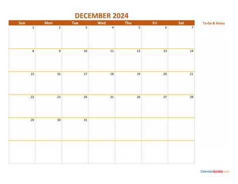 December 2024 Calendar Calendar Quickly