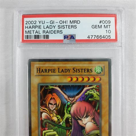 2002 Yu Gi Oh Harpie Lady Sisters Mrd 009 Super Rare Holo Etsy