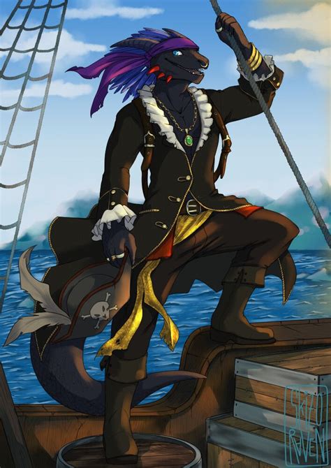 Pirate Dragonborn Mijail Sampedro On Artstation At