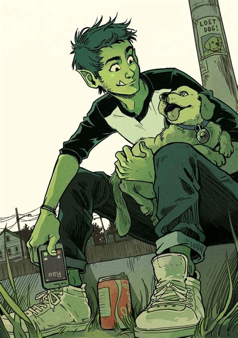 Beastboy And Raven Wallpaper