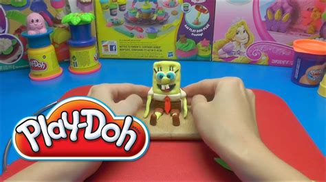 How To Do Spongebob With Play Doh Diy Youtube