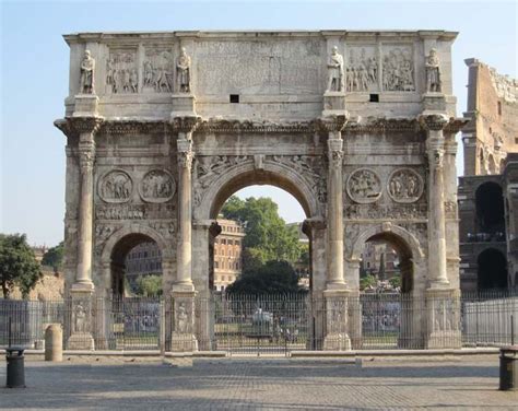Roman Triumphal Arches Rome Tours Arch Of Titus Arch Of Constantine