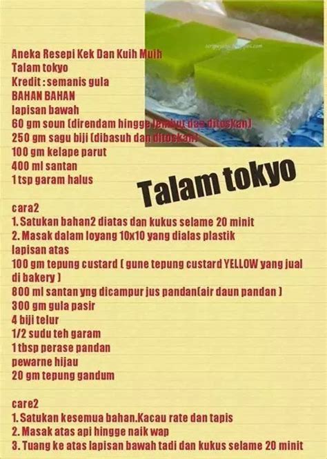 While the bottom layer can vary from green pandan layer (kuih talam. Kuih Lapis Gula Merah - DL Raffael