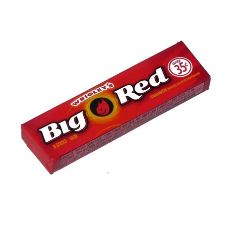 Wrigleys Big Red Gum Usa 14g Skořicové žvýkačky Mr Candy Bull