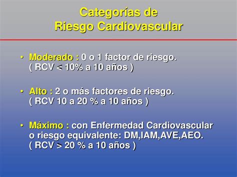 Ppt Factores De Riesgo Cardiovascular Powerpoint Presentation Free