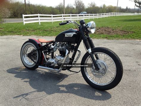 You have found a real #'s matching 66 bonneville (vin t120rdu26149). 1967 Triumph 650 Bobber Custom Hartz Bros T120r Bonneville