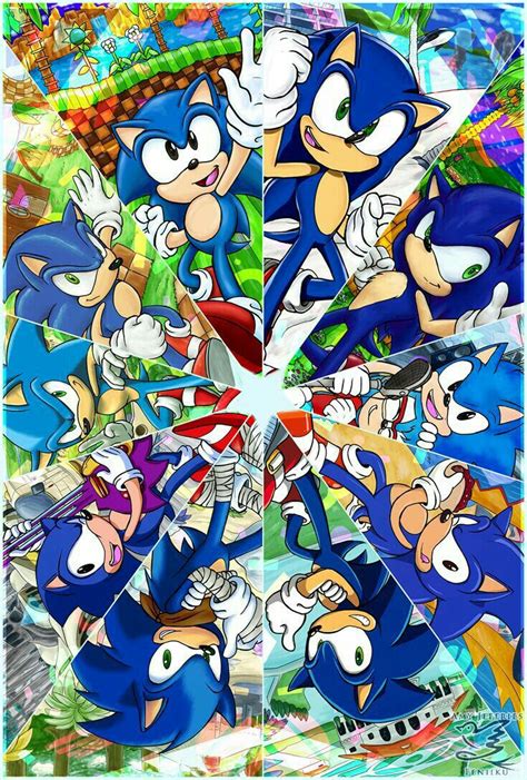 Sonic And His Friends Image Pictures Sonic The Hedgehog Sonic