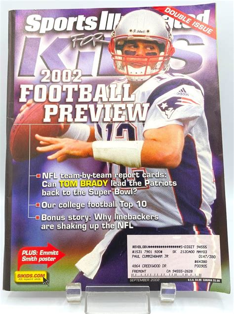 SI 2002 FOOTBALL PREVIEW September Briana Scurry CARD Goalie Sports