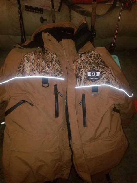 Striker ice climate suit, large jacket and bibs - Classified Ads | In ...