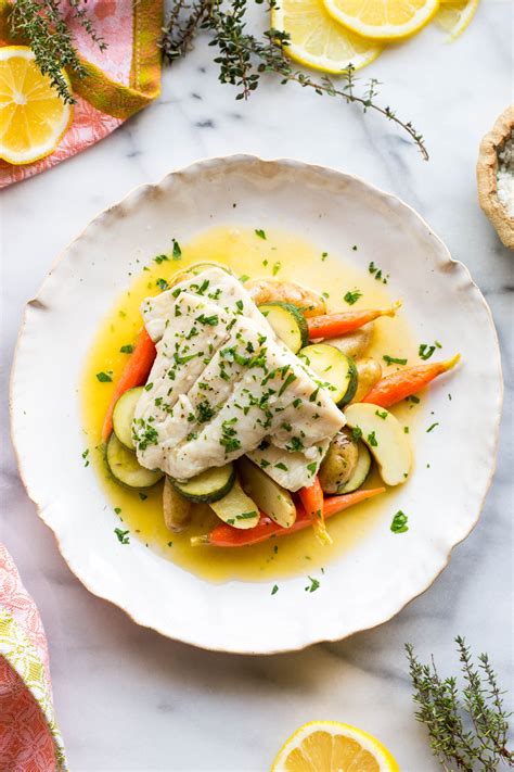 Creamy fish pie for easter woodend cookery 14. Butter Poached Fish with Vegetables | Recipe | Poached ...