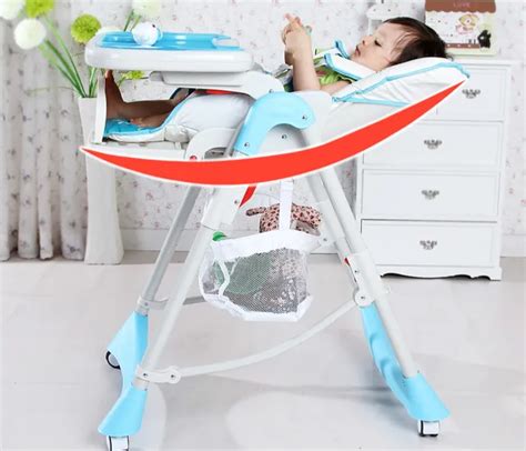 Multifunctional Luxury Baby Dining Chair Portable Folding Baby