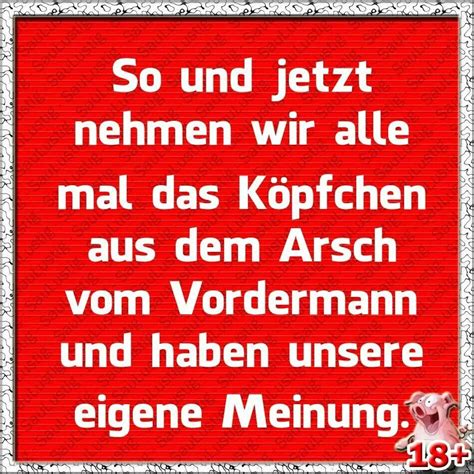 Einer ist immer vorn, ohne sich von dem nach murphys gesetz: eigene Meinung … | Witzige sprüche, Coole sprüche und ...