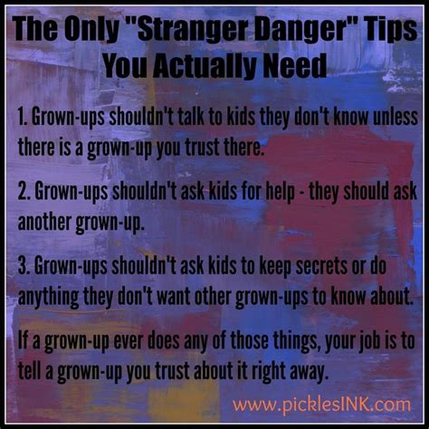 8 Best Stranger Danger Fhe Images On Pinterest School Kids Safety