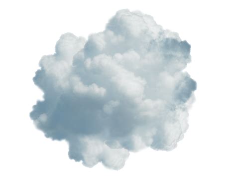 Blue Cloud Png Transparent Isolated Objects Textures For Photoshop