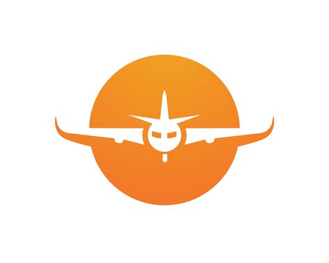 Airplane Fly Logo And Symbols Vector Template 622966 Vector Art At Vecteezy