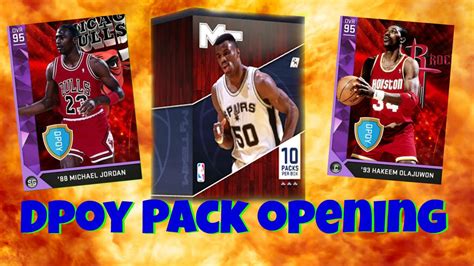 Nba K Defensive Player Of The Year Pack Opening Many Golds