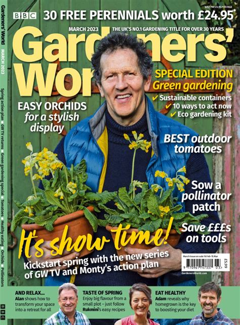 Bbc Gardeners World园艺杂志2023年3月 月刊高清无水印pdf 外刊酱