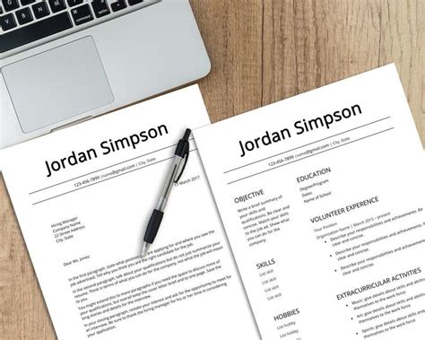 A resume with no job experience should: First CV Template, resume teenagers, no experience, high school student resume, one page resume ...