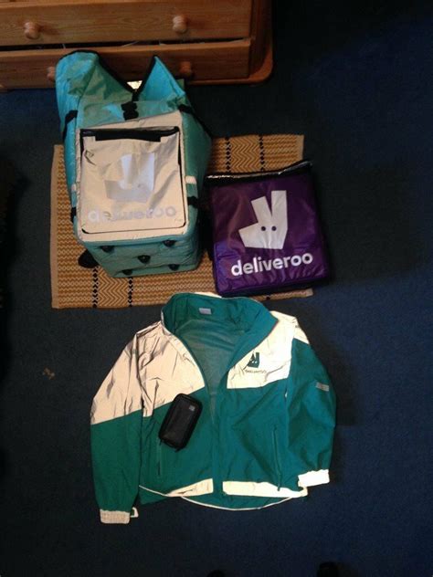 Download Full Deliveroo Bike Rider kit - jacket , inner and outer ...