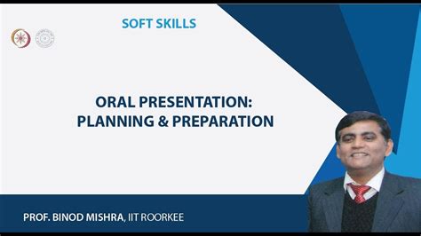 Oral Presentation Planning And Preparation Youtube