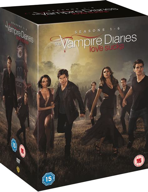 Vampire Diaries Series 1 6 Dvd Zavvi Uk