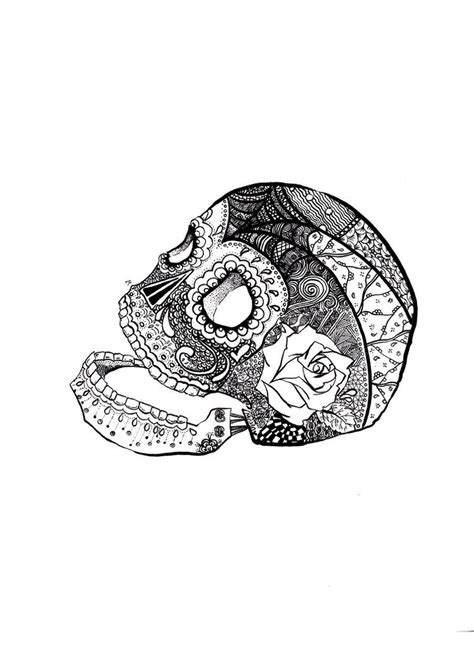 Skull Mandala By Momo Sketch On Deviantart