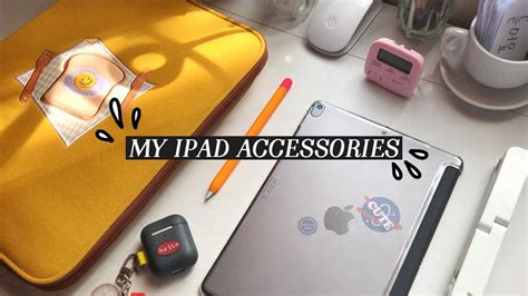 My Ipad Accessories 📦 Unboxing Review Youtube