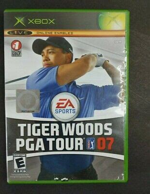 Tiger Woods Pga Tour Original Microsoft Xbox Game Golf Masters