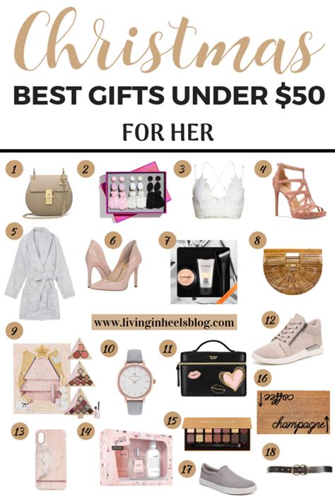 The new challenge becomes narrowing your choices down to one. Best Christmas Gifts For Her Under $50 | Best gifts for ...
