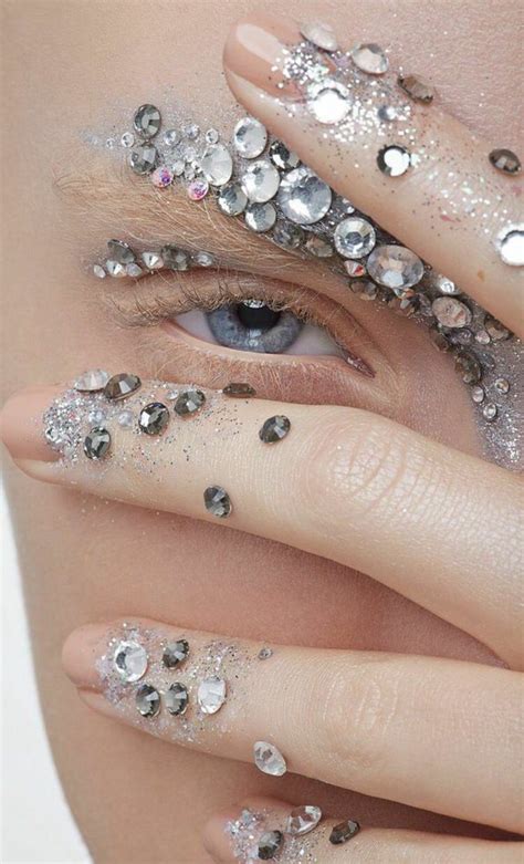 crystal macro beauty by nikkimakeup1 creative makeup prom eye makeup makeup art