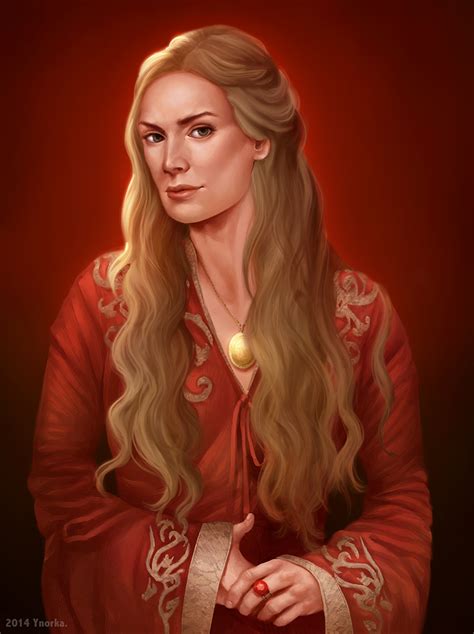 Game Of Thrones Fan Art Cersei Lannister By Ynorka On Deviantart