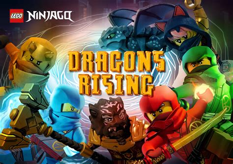 First Look At Completed Lego Ninjago Dragons Rising Poster New Series