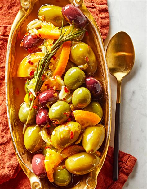 Marinated Olives And Clementines With Rosemary Midwest Living