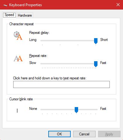 If your windows 10 computer time is always wrong then follow these instructions. Windows 10 Keyboard Repeat Rate/Delay Keeps Changing ...