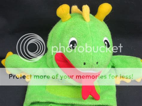 Legends Lore Baby Einstein Bard Green Dragon Plush Hand Puppet Pre