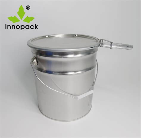 5l Paint Packing Metal Tin Bucket Conical Can With Metal Handle China