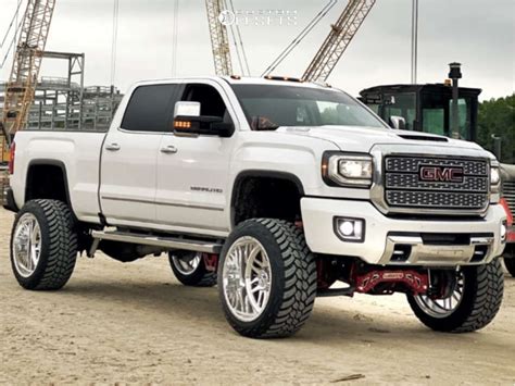 2018 Gmc Sierra 2500 Hd With 24x14 73 American Force Redd Ss And 3713