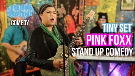 pink foxx rips mean solo in standupcomedy set w a live band pink foxx tinysets at