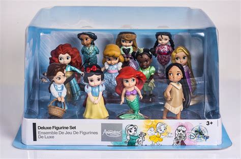 Disney Princesses Animators Collection Deluxe Set Ariel Belle Jasmine