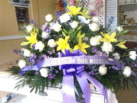 Funeral Arrangement Normas Flower Shop 956 221 5050