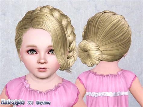 The Sims Resource Skysims Hair Toddler 124