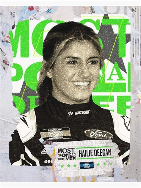 Hailie Deegan Poster Art Memories Sticker For Sale By Yulma80 Redbubble
