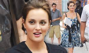 Leighton Meester After Public Spat With Mother On Gossip Girl Set Daily Mail Online