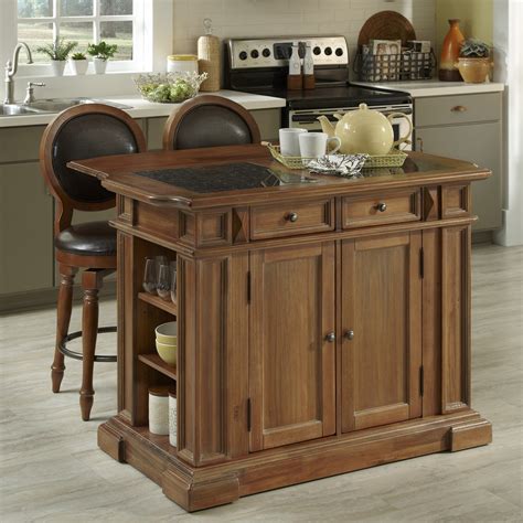 Home Styles Americana Kitchen Island Set And Reviews Wayfair