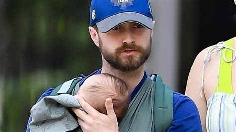 Daniel Radcliffe Steps Out With Partner Erin Darke And Newborn In