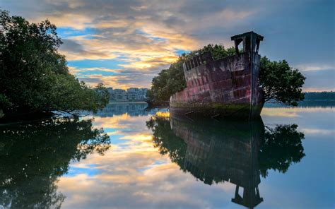 Abandon ship showcases picture frame maps and brutal elemental environments. nature, Abandoned, Ship Wallpapers HD / Desktop and Mobile ...
