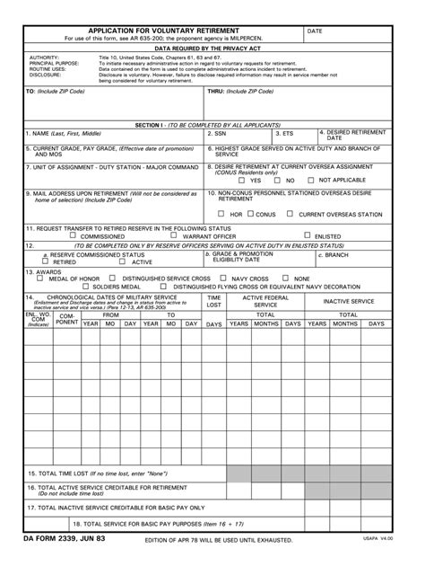 Da 2339 1983 2021 Fill And Sign Printable Template Online Us Legal